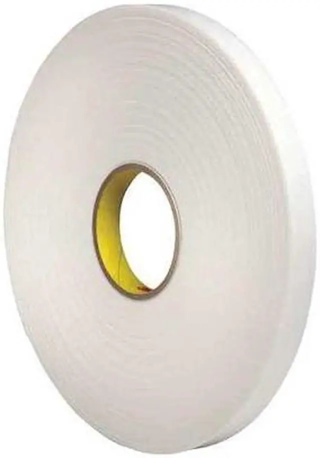 Alt view image 2 of 2 - 3M T95344661PK Double Sided Foam Tape, 1/2 x 36 yd8