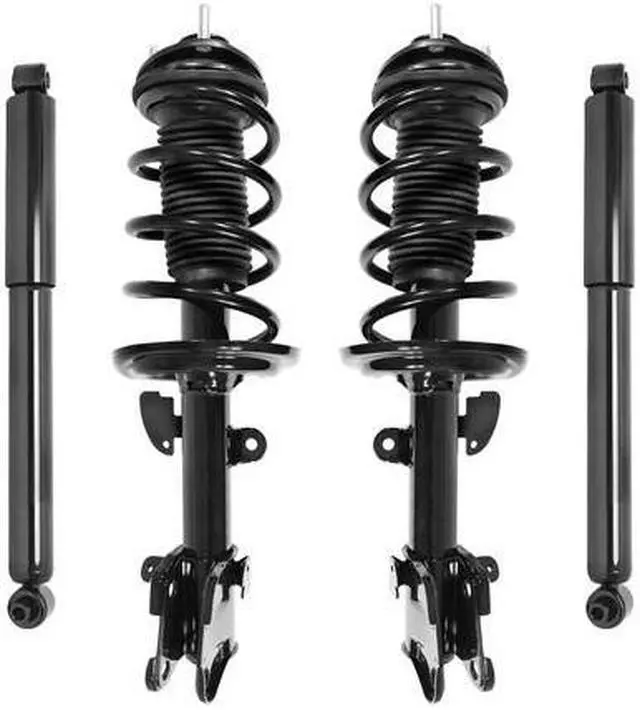 Alt view image 2 of 2 - Unity Automotive 4-11713-259110-001 Fnt & Rr Complete Strut Assembly Shock Kit For 2007-2013 Acura MDX