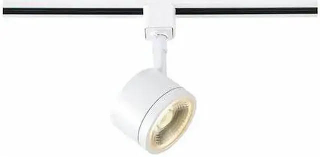 Main image of NUVO TH403 1-Light, LED, 12W Track Head, Round, Matte White, 36 Deg. Beam