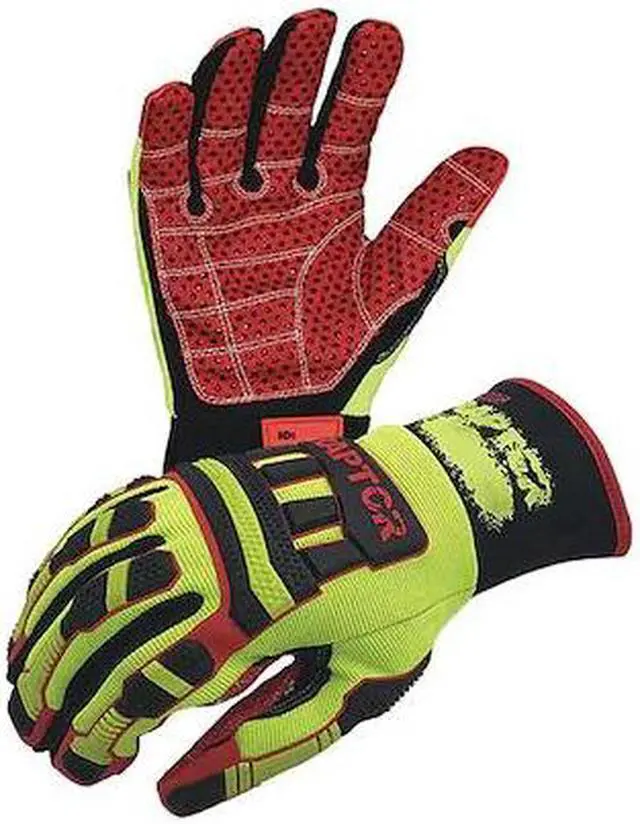 Main image of AZUSA SAFETY RIGRAP Cut Resistant Gloves, Synthetic Suede Palm, S,