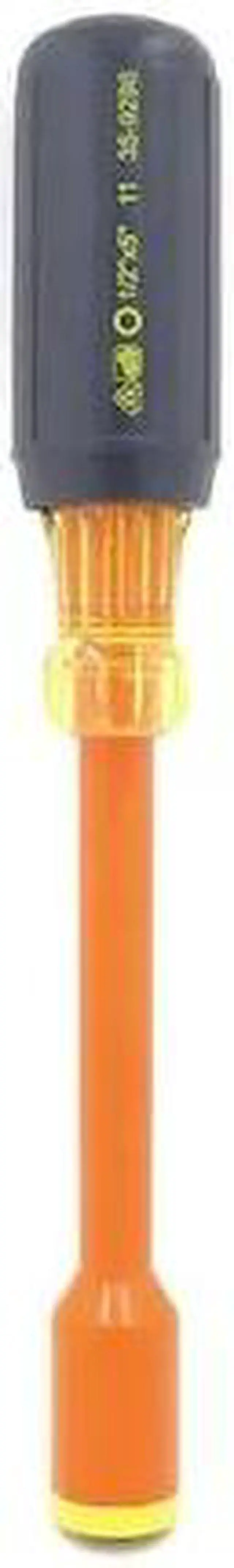 Alt view image 2 of 2 - IDEAL 35-9296 Nut Driver,1/2 in.,Solid,Ins,5 in.