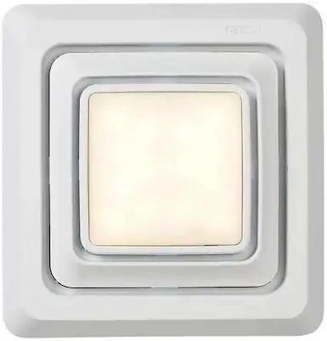 Main image of BROAN FG600 LED Lighted Grille,9 3/4In,Plastic,White