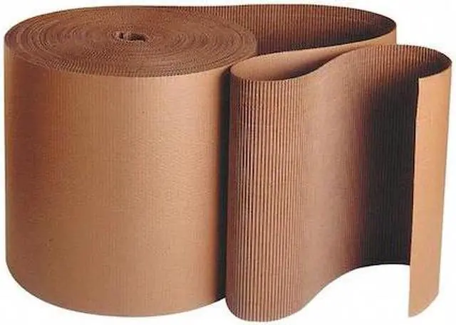 Main image of PARTNERS BRAND SF36 Singleface Corrugated Roll, A-Flute, 36" x 250', Kraft, 1