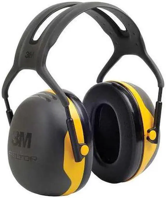 Alt view image 2 of 3 - Ear Muff, 24dB, Over-the-Head, Blk/Ylw