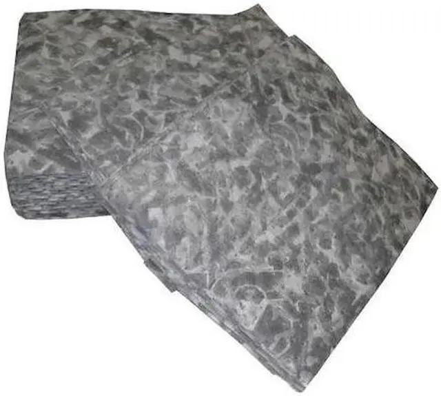 Main image of BRADY BM100 Sorbent Pad, Universal, 28 gal Vol Absorbed per Pkg, 15 in x 19 in,