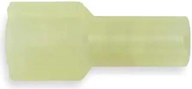 Alt view image 2 of 3 - 3M MNU10-250DMIX Scotchlok Male Disconnect, Yellow, 12-10AWG, PK50