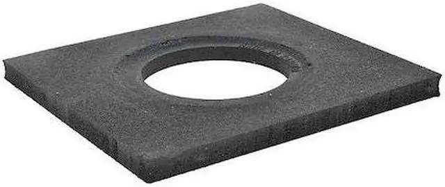 Main image of ZORO SELECT 03-752-10 Trim Line Base, Rubber, 1 in Height, 17 in Length, 10 lb,