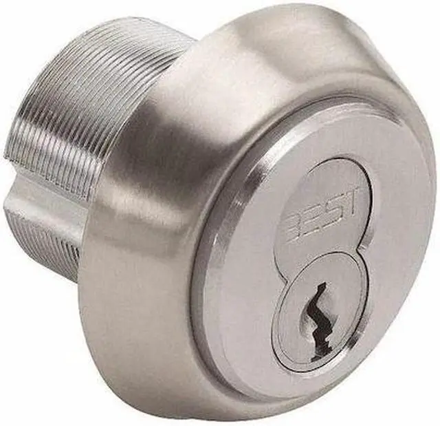 Main image of BEST 1E74C101RP3626 Mortise Cylinder,Satin Chrome Finish