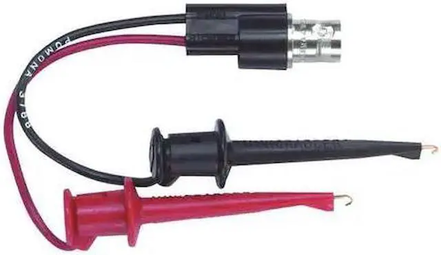 Alt view image 3 of 3 - POMONA ELECTRONICS 3788 Test Clip Lead, BNC Female to Alligator Clip, 5-1/2",