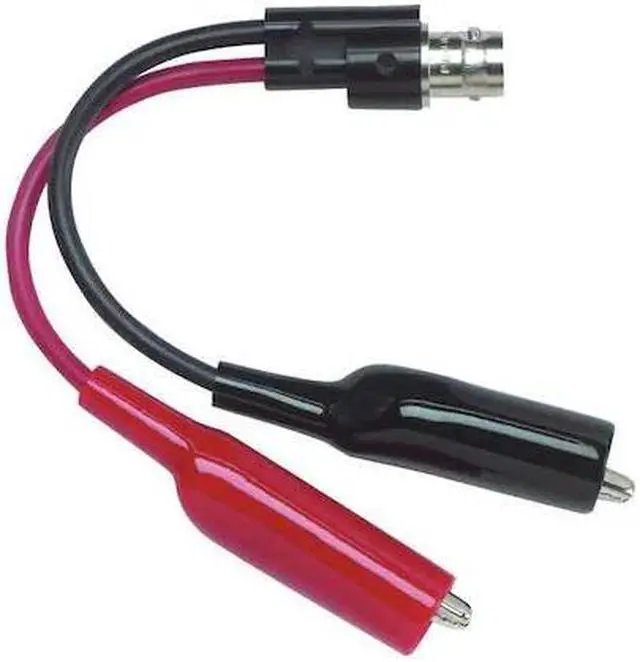 Alt view image 3 of 3 - POMONA 2630 Alligator Clips,Black,Red,150 Vrms