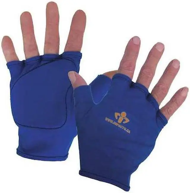 Alt view image 2 of 2 - Impacto Impact Glove Liners,XL,Fingerless,Left  50100120051