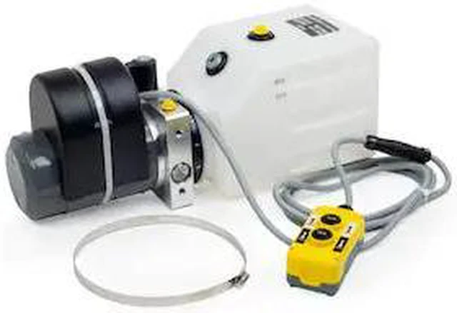 Main image of CHIEF 253329 Hydraulic Power Unit 12V DC, Single Acting, 1.2 GPM, SAE 6 Ports,