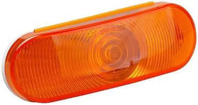 Main image of GROTE 52893 Stop/Tail/Turn Lamp,Oval,Yellow