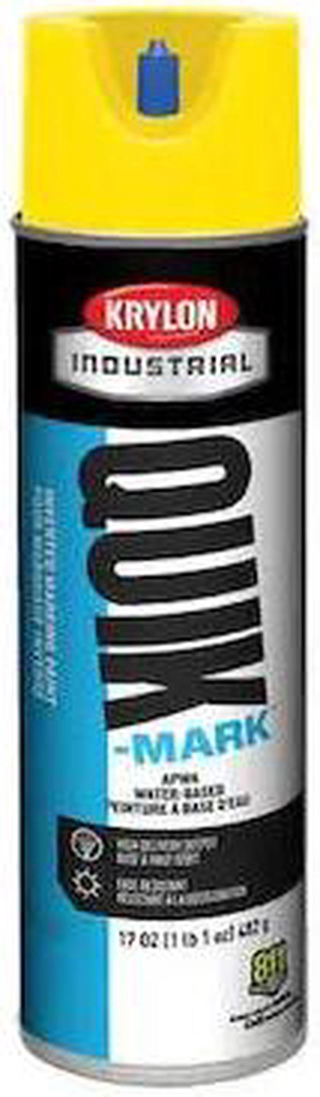 Alt view image 2 of 2 - KRYLON INDUSTRIAL A03921004 Inverted Marking Paint, 17 oz., High Visibility