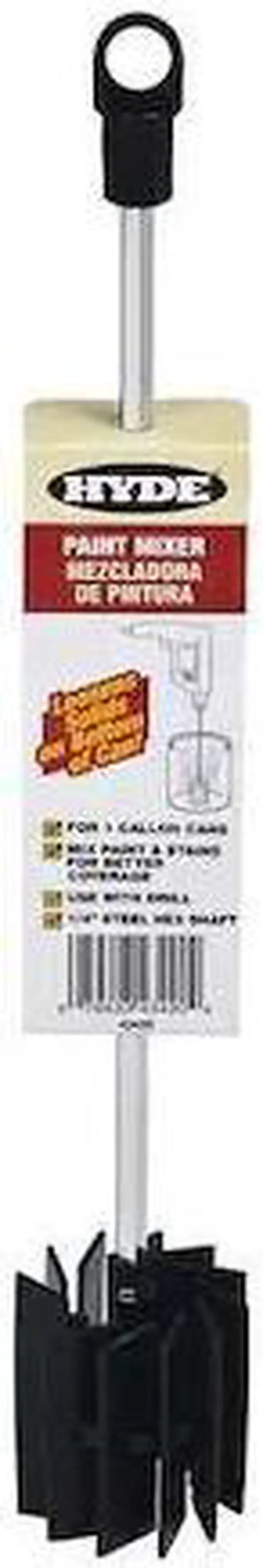 Alt view image 3 of 4 - HYDE 43420 Paint Mixer,1/4 Dia,11 In L,1 Gallon