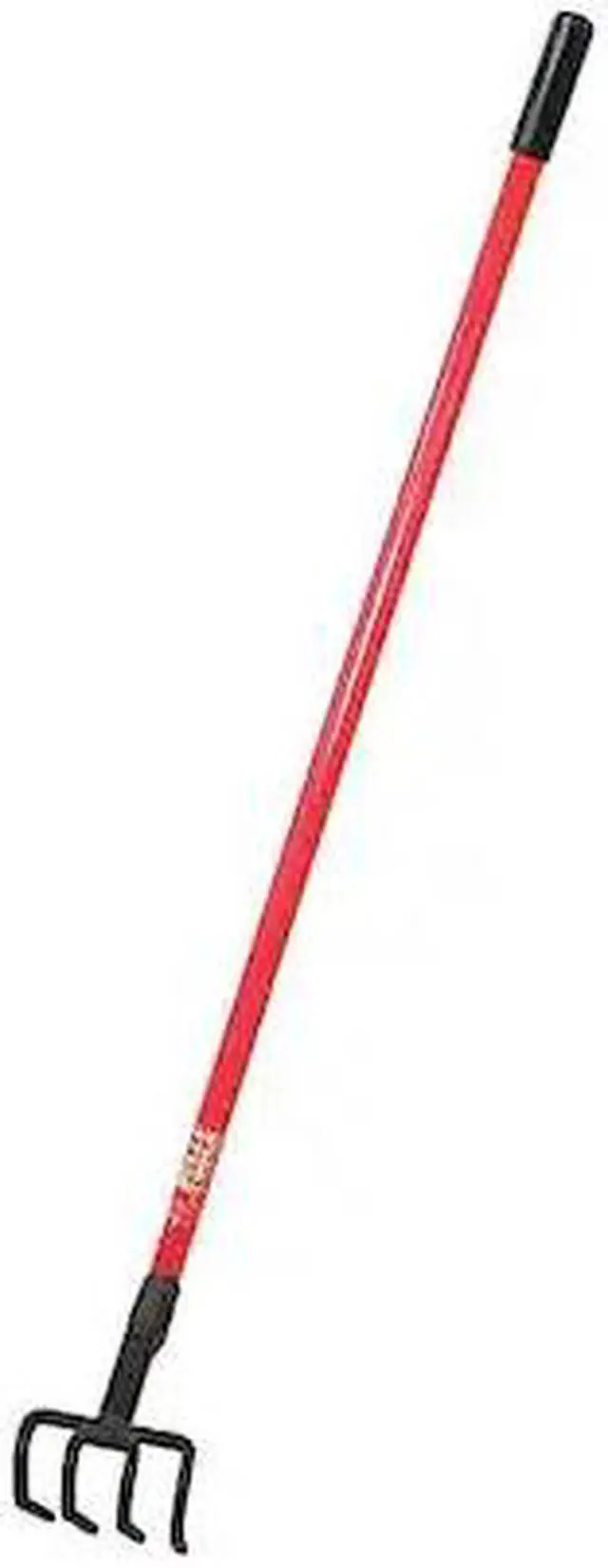 Main image of BULLY TOOLS 92334 Four Tine Cultivator,Long Fiberglass Ha