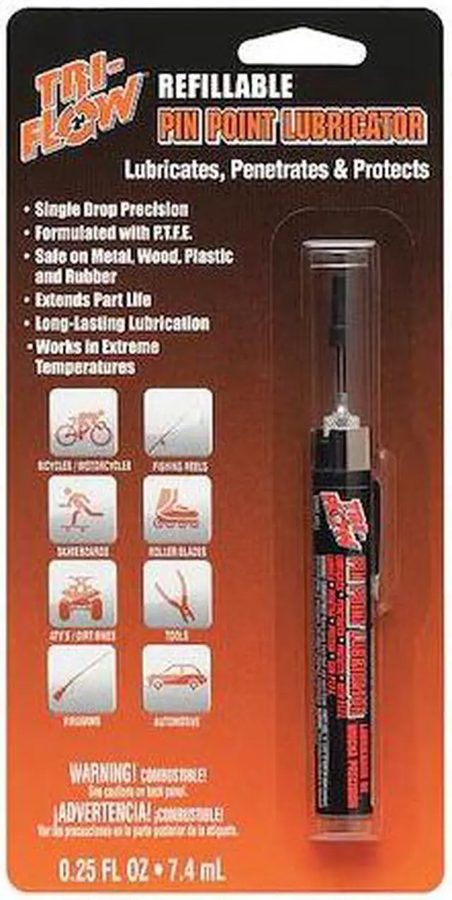 Alt view image 2 of 2 - Tri-flow Superior Lubricant, -60°F to 475°F, PTFE, 0.25 oz. Pen   TFBC20027