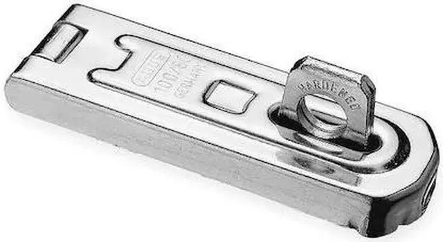 Alt view image 2 of 2 - ABUS 100/60 Concealed Hinge Pin Hasp,Fixed,Chrome