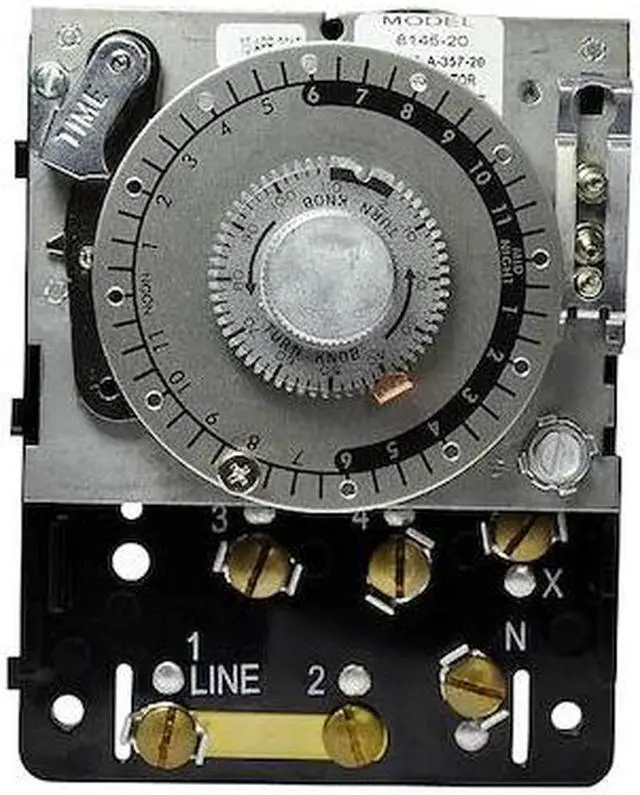 Main image of PARAGON 8145-20 Defrost Timer Control, 208/240V AC, 40 A, SPDT, Heavy Steel,