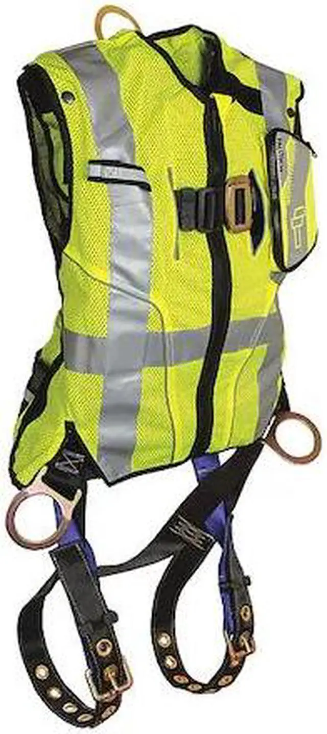 Main image of Full Body Harness, L/XL, 310 lb., Lime