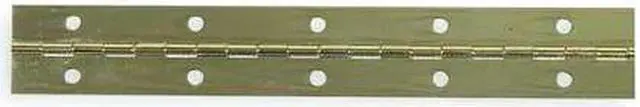 Main image of ZORO SELECT 4PA96 17/32 in W x 72 in H Steel Continuous Hinge