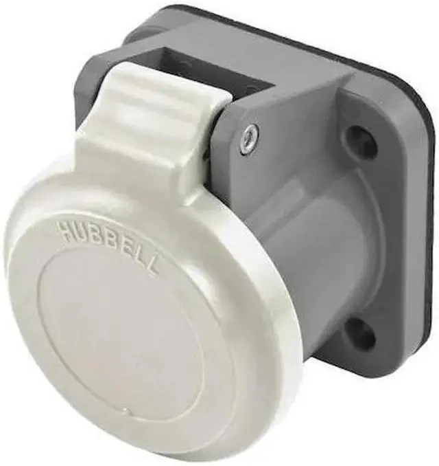 Alt view image 2 of 3 - HUBBELL WIRING DEVICE-KELLEMS HBLNCW Single Pole Connector,Non-Met Cover,Whit