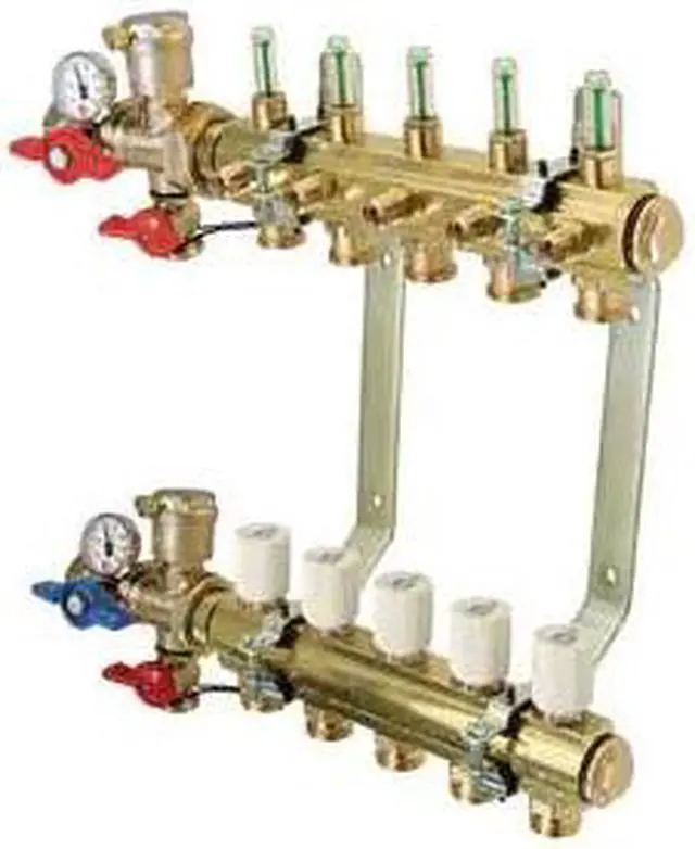 Main image of LEGEND VALVE 8200P-10-9 9 PORT 1" PREC MFLD W/ADAPTOR