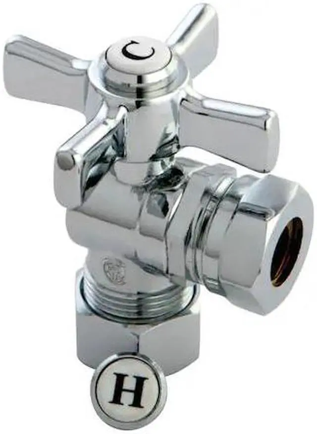 Main image of MILLENNIUM CC54301ZX CC54301ZX 5/8" OD Comp X 1/2" or 7/16" Slip Joint Angle