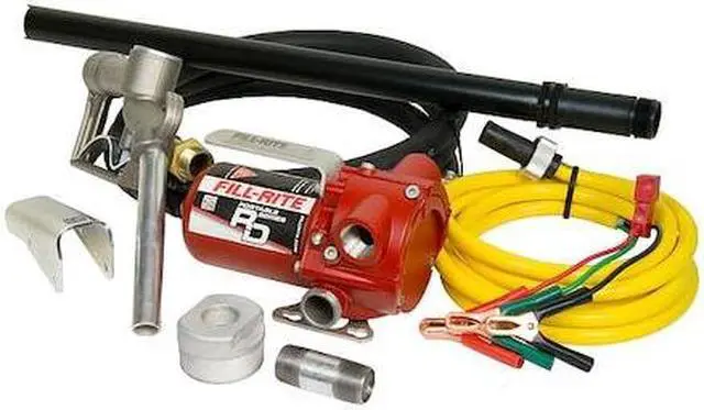 Main image of FILL-RITE RD812NP Fuel Transfer Pump, 12VDC, 8 GPM, 1/6 HP, Cast Iron, 3/4" NPT