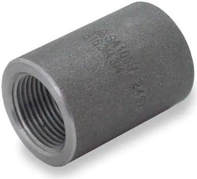 Main image of ZORO SELECT 1MNA1 FNPT Black Forged Steel Coupling