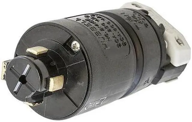 Main image of HUBBELL WIRING DEVICE-KELLEMS HBL21415B Locking Plug, Non-NEMA, 20/30 A,