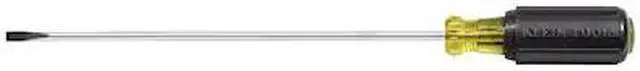 Alt view image 3 of 11 - KLEIN TOOLS 601-8 Screwdriver Slotted 3/16" 8 in Round