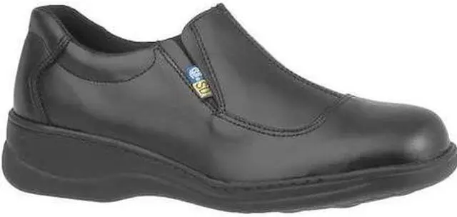 Alt view image 2 of 4 - MELLOW WALK 4085 0.5E Size 10-1/2 Women's Loafer Shoe Steel Work Shoe, Black