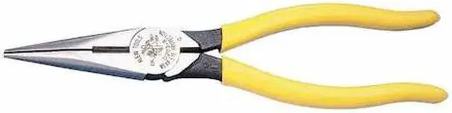 Alt view image 6 of 12 - KLEIN TOOLS D203-8 Needle Nose Plier,8-7/16" L,Smooth