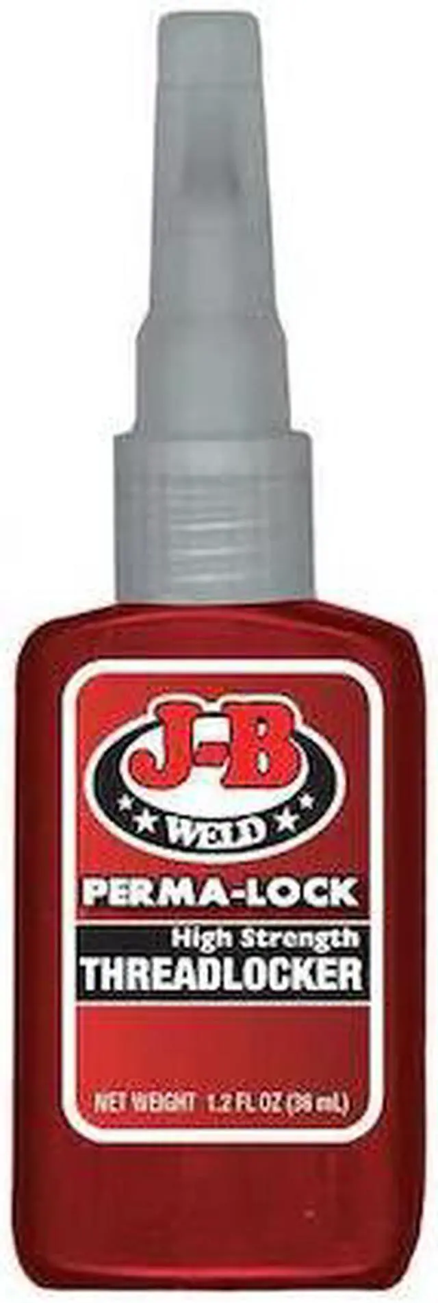 Alt view image 3 of 4 - J-b Weld Perma-Lock Series High-Strength Threadlocker, Red Liquid, 36mL Bottle