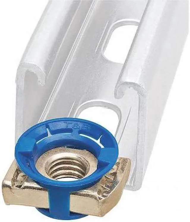 Alt view image 2 of 2 - KINDORF UCN12 Channel Cone Nut,1/2 In,Gold,PK5