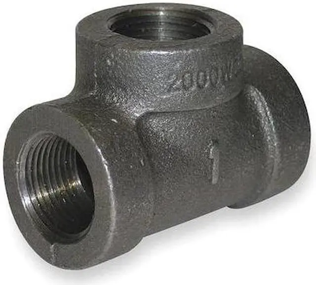 Main image of ZORO SELECT 1LBX5 Malleable Iron Tee Class 300