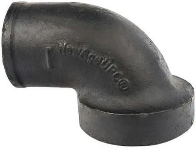Main image of ZORO SELECT 220326 90 Degrees  Elbow Tapped 1/4 Bend, 1-1/2" Pipe, Female