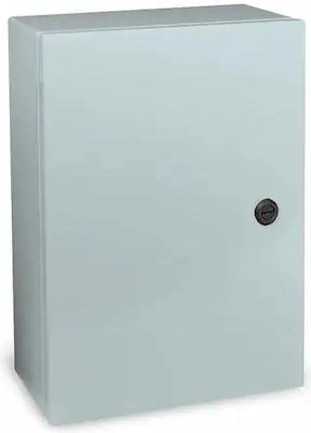 Alt view image 2 of 2 - WIEGMANN N412202012C 1/4 Turn Latch Electrical Enclosures, 20 in H, 12 in D, 20