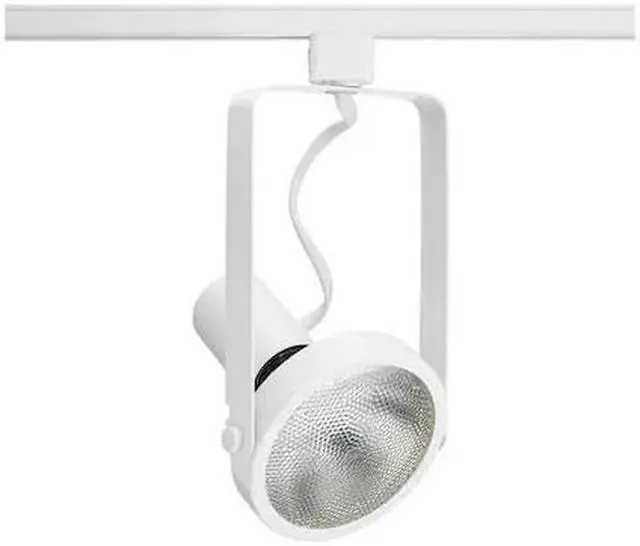 Main image of JUNO LIGHTING R534 WH Track Lighting Head,Gimbaled,Wht,5 1/8in