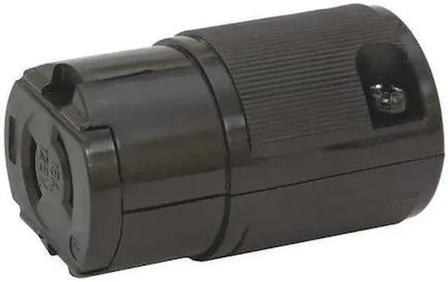 Alt view image 2 of 2 - Hubbell Wiring Device-Kellems Locking Connector,Hinged,15 A,ML-1R  HBL7464V