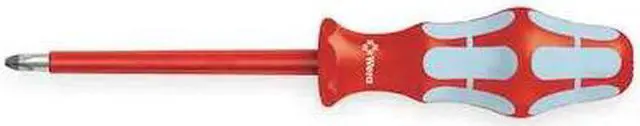 Alt view image 2 of 2 - WERA 05022734001 Ins Screwdriver,Phillips,#2x4 In,Round