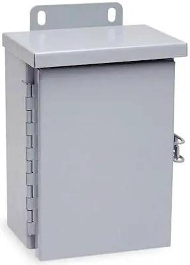Alt view image 2 of 3 - WIEGMANN RHC060804 NEMA 3R 8.0 in H x 6.0 in W x 4.0 in D Wall Mount Enclosure