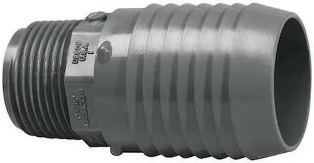Main image of ZORO SELECT 1436074 PVC Reducing Male Adapter, Insert x MNPT, 3/4 in x 1/2 in