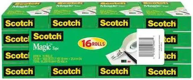 Alt view image 4 of 11 - Office Tape,Matte Acetate,PK16 SCOTCH 810K16