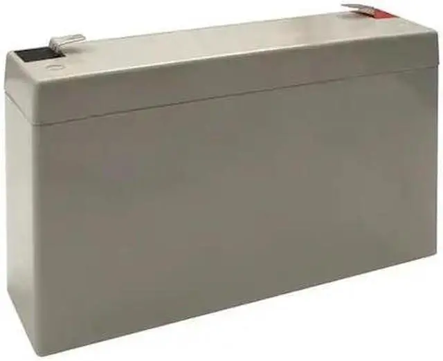 Alt view image 2 of 2 - HUBBELL LIGHTING - DUAL-LITE 0120800 Battery,Lead Calcium,6V,Flag Terminal