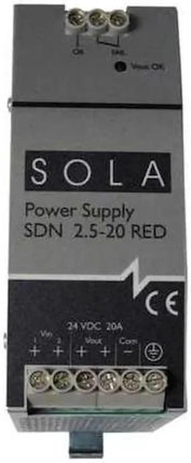 Alt view image 2 of 2 - SOLAHD SDN 2.520RED Redundancy Module, 24V DC, 12/28V DC, 30W, 20A, DIN Rail