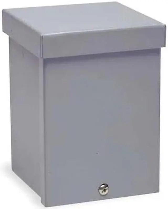 Alt view image 2 of 7 - WIEGMANN RSC040604 Padlockable Hasp Electrical Enclosures, 6 in H, 4 in D, 4 in