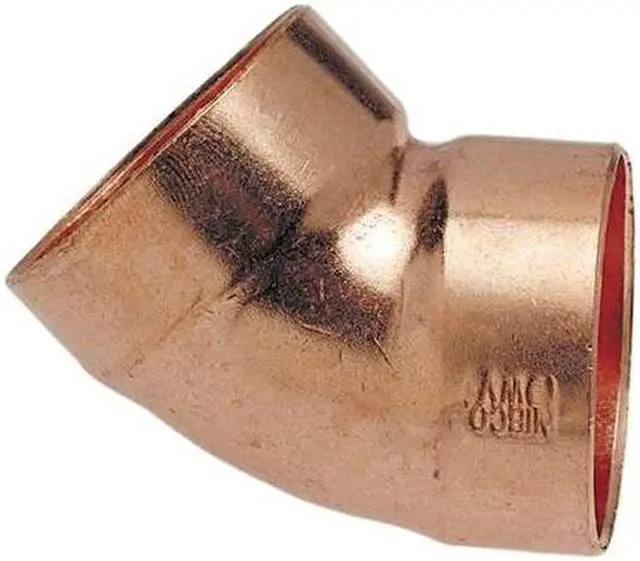 Main image of NIBCO 906 3 3" NOM C Copper 45 Degree DWV Elbow