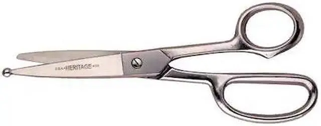 Main image of HERITAGE G758BP Straight Stainless Trimmer w/Ball Point, 8-Inch